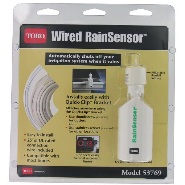 Toro 53769 Wired Rain Sensor Bed Bath & Beyond 12306559