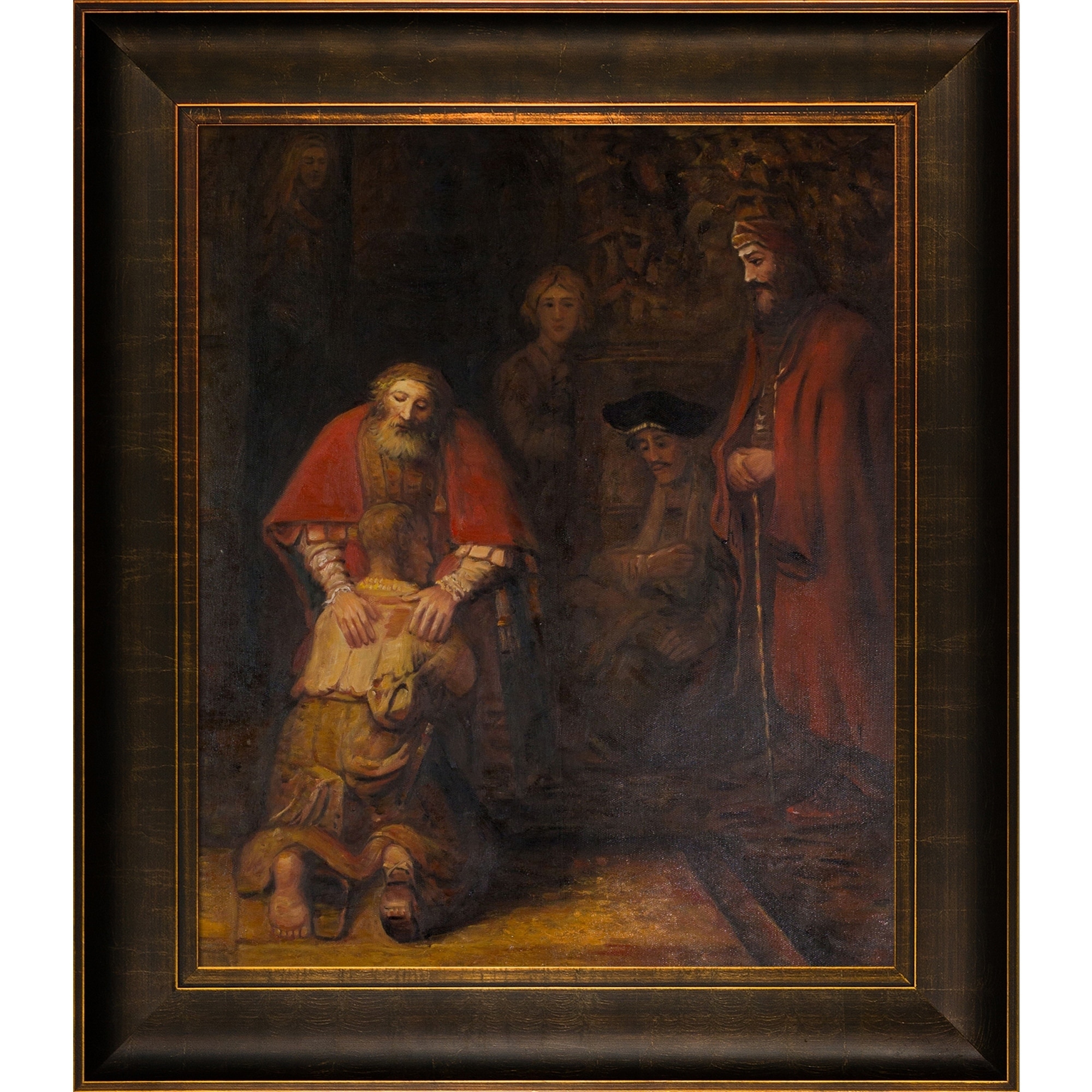 Rembrandt Canvas Art Print The Return of the Prodigal Son