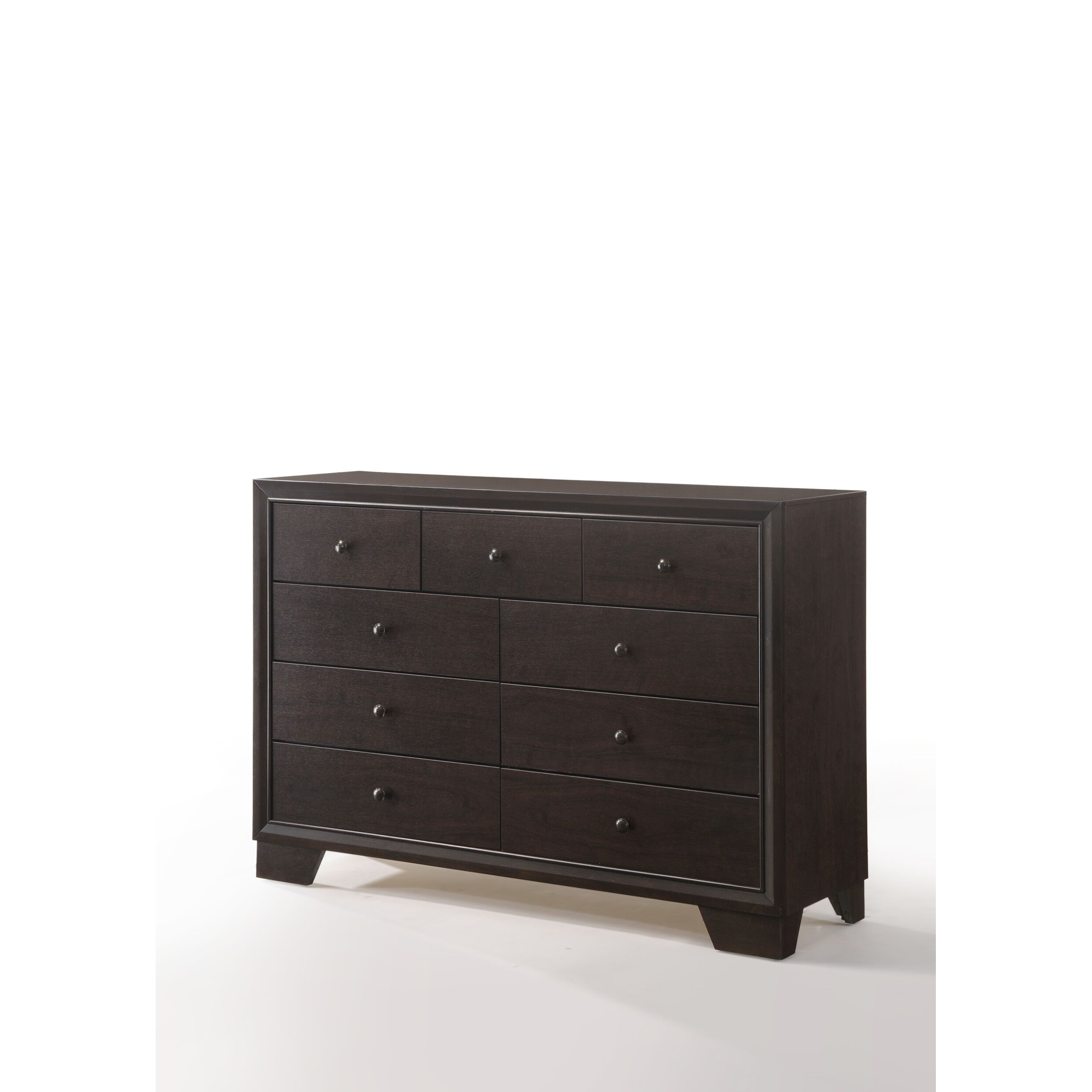 Shop Madison Espresso 9 Drawer Dresser Overstock 12307139