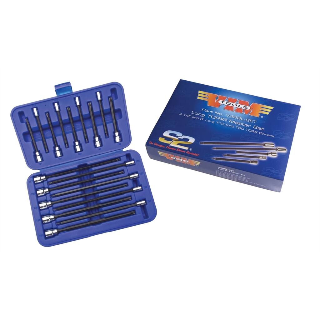 Long Torx 18-piece Master Set - Black