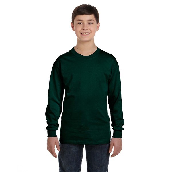 Boys forest green shirt Clearance