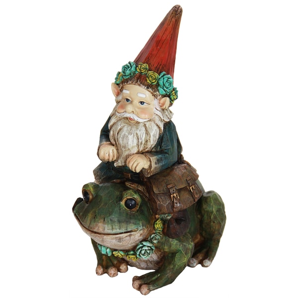 resin gnome statue