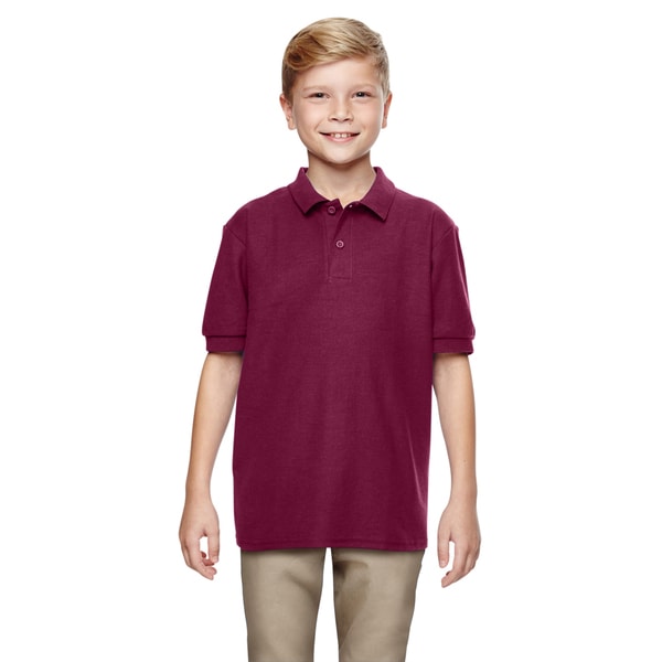 boys maroon polo