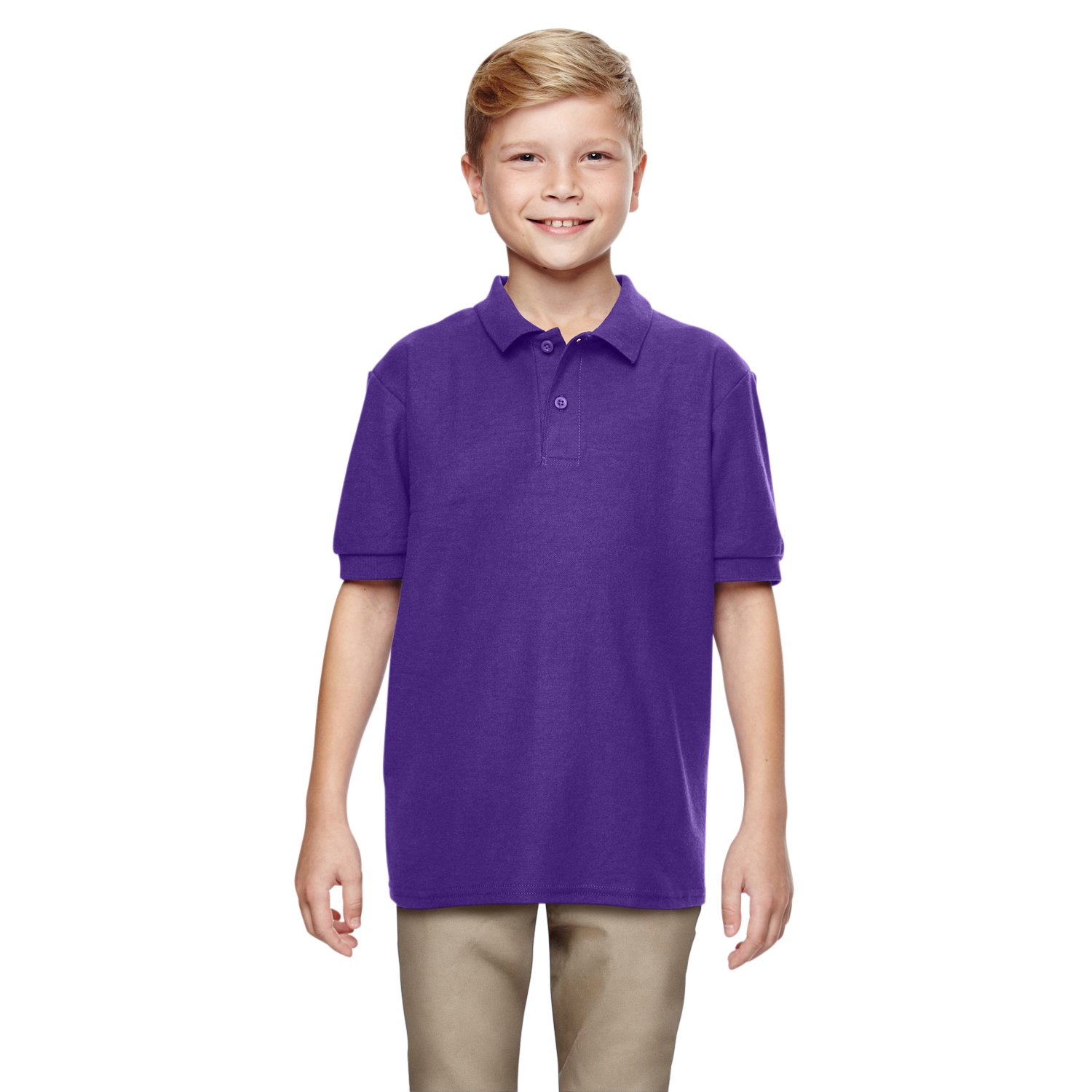 boys purple polo shirt