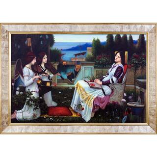 La Pastiche John William Waterhouse 'Saint Cecilia, 1895' Hand