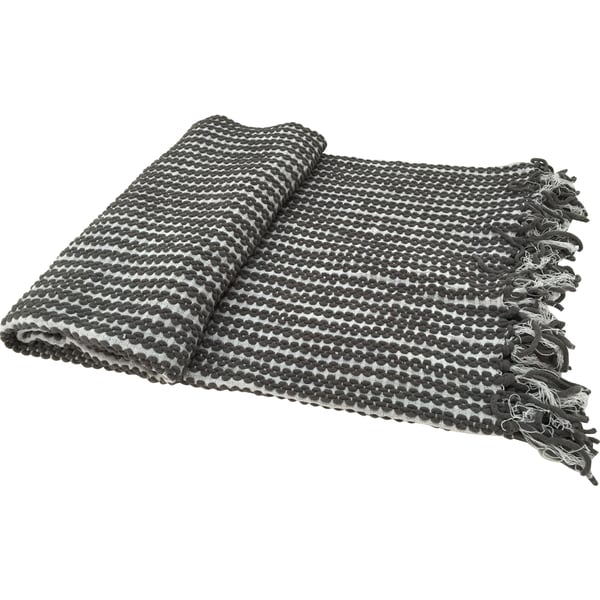 Shop Grey Chenille Throw With Fringe Free Shipping Today Overstock