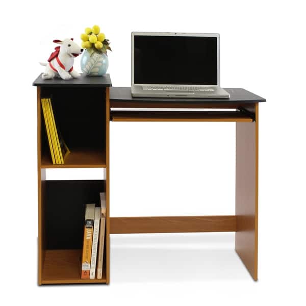 Multipurpose Light Cherry And Black Wood Computer Multipurpose Light Cherry And Black Wood Computer