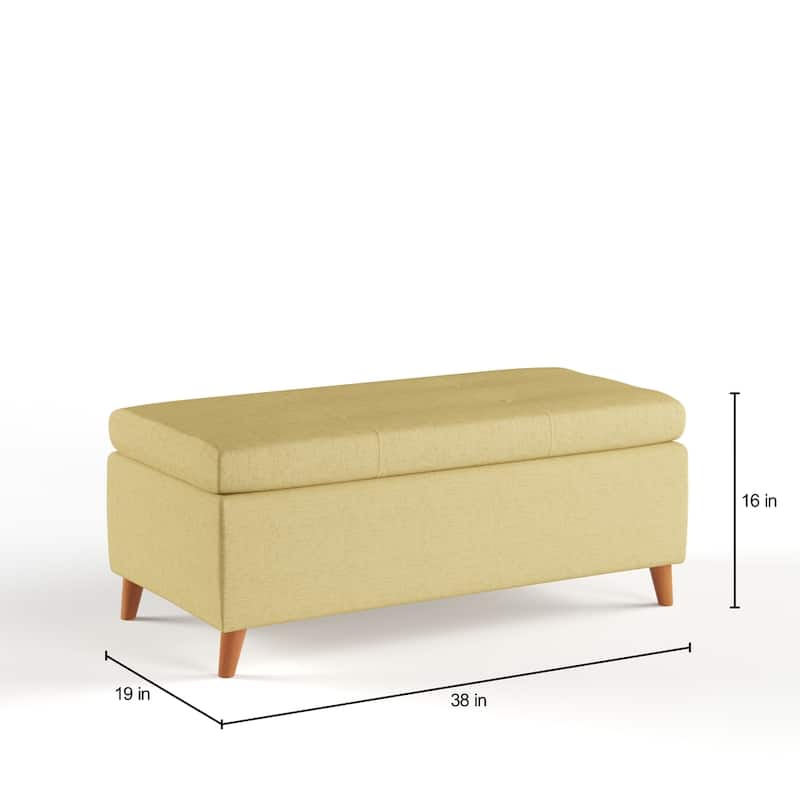 Christopher Knight Home Carson Carrington Umea Mid-century Storage Ottoman Bench