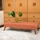 preview thumbnail 5 of 17, Williams Tufted Fabric Ottoman Bench by Christopher Knight Home