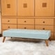 preview thumbnail 6 of 17, Williams Tufted Fabric Ottoman Bench by Christopher Knight Home