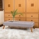 preview thumbnail 4 of 17, Williams Tufted Fabric Ottoman Bench by Christopher Knight Home