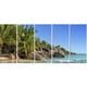 Anse Lazio Praslin Island Seychelles - Large Seashore Canvas Print - On ...