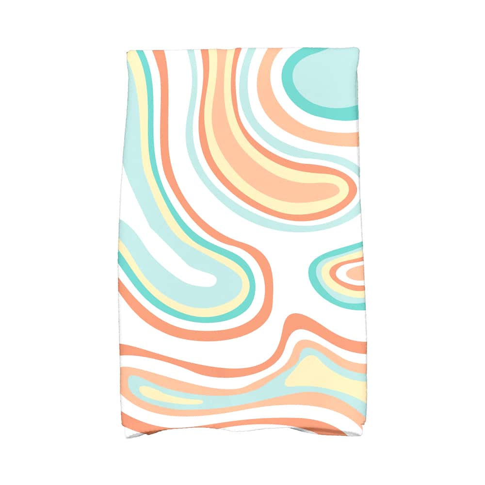 18 x 30-inch Agate Geometric Print Hand Towel