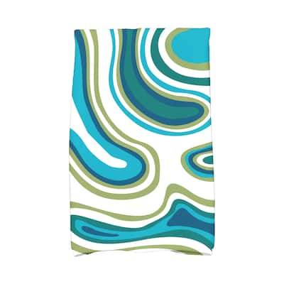 18 x 30-inch Agate Geometric Print Hand Towel