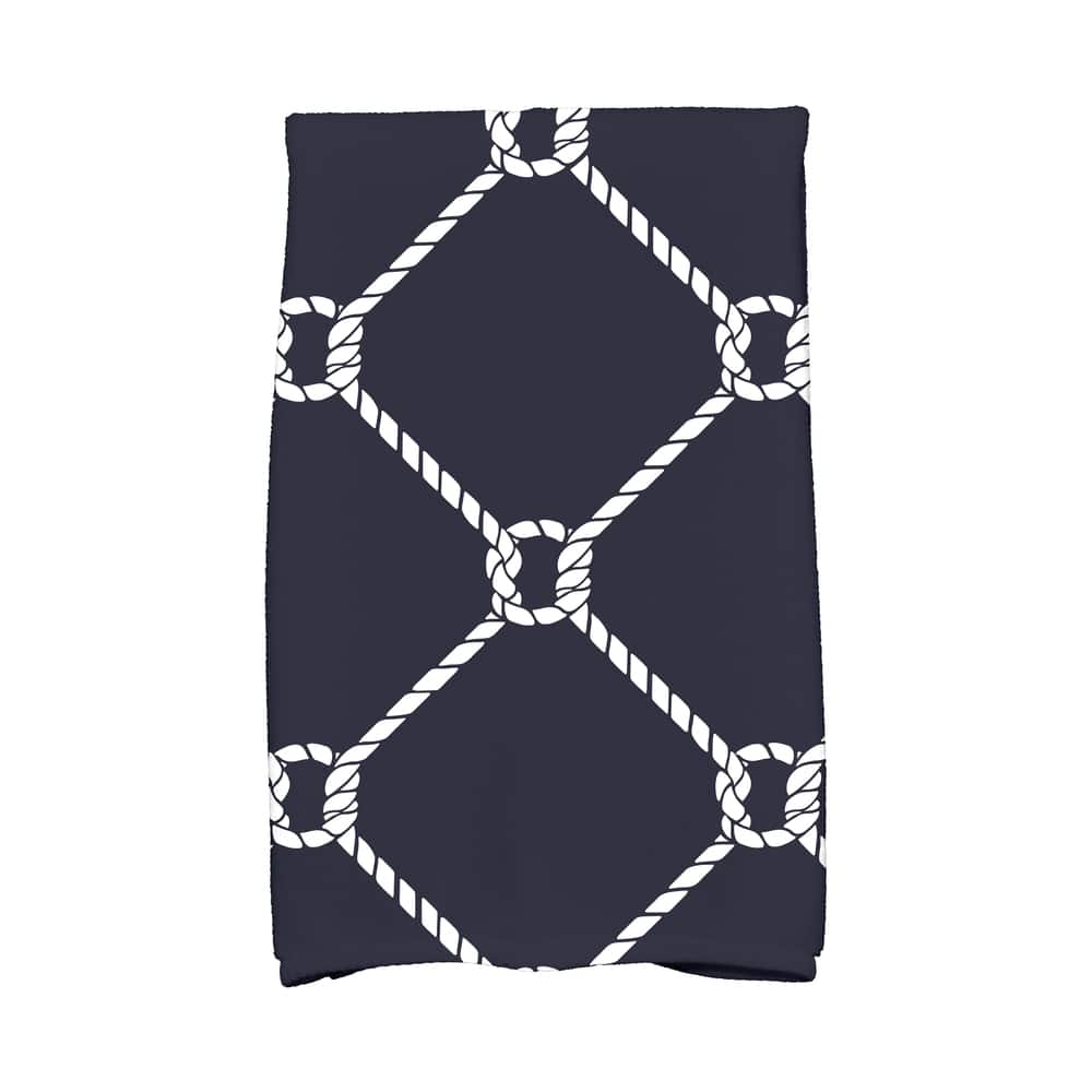 18 x 30-inch Ahoy! Geometric Print Hand Towel