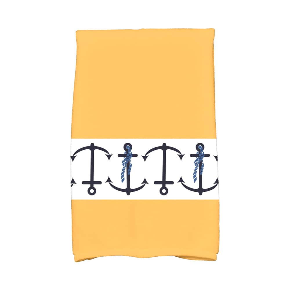 18 x 30-inch Anchor Stripe Stripe Print Hand Towel