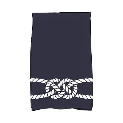 18 x 30-inch Carrick Bend Geometric Print Hand Towel