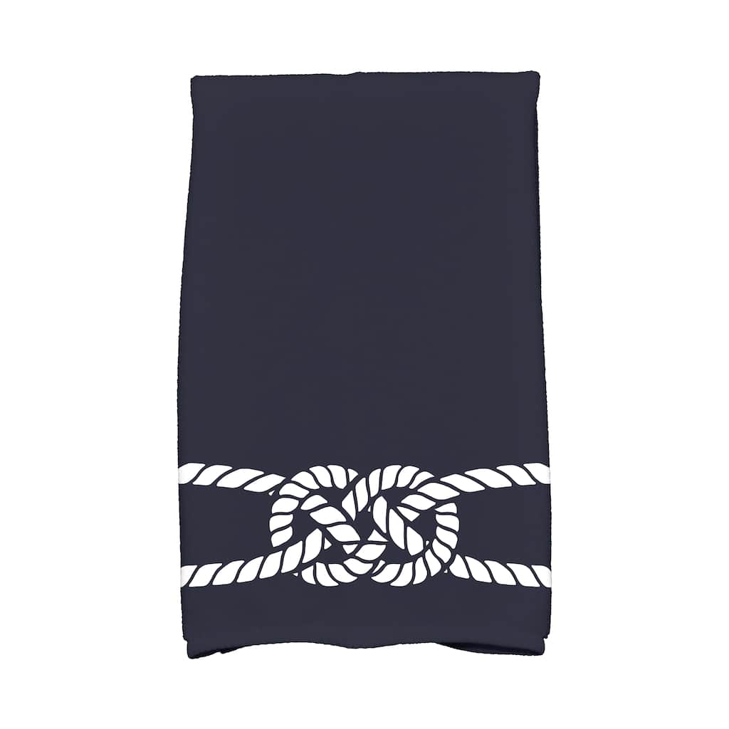 18 x 30-inch Carrick Bend Geometric Print Hand Towel
