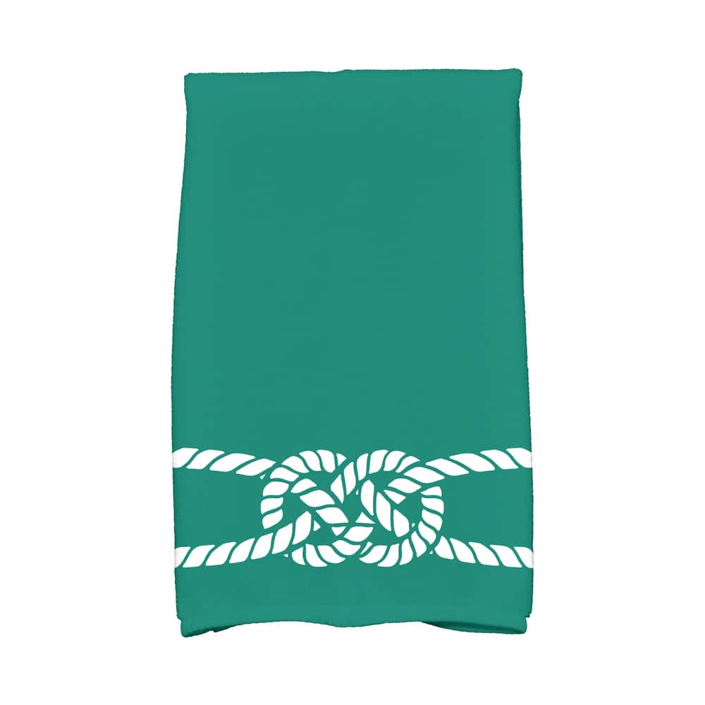 18 x 30-inch Carrick Bend Geometric Print Hand Towel