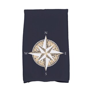 18 x 30-inch Compass Geometric Print Hand Towel - Bed Bath & Beyond ...