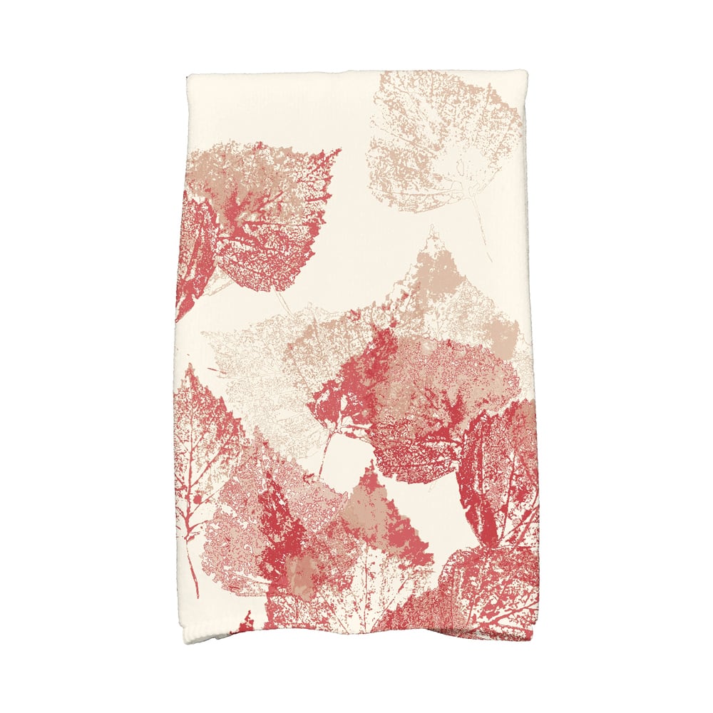 18 x 30-inch Fall Memories Floral Print Hand Towel