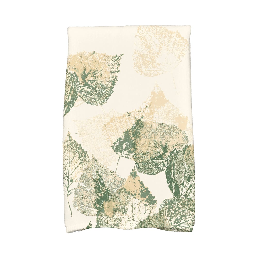 18 x 30-inch Fall Memories Floral Print Hand Towel