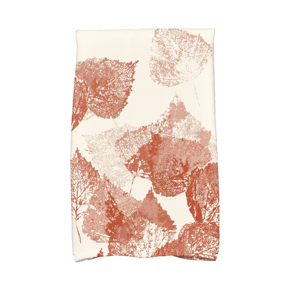 18 x 30-inch Fall Memories Floral Print Hand Towel