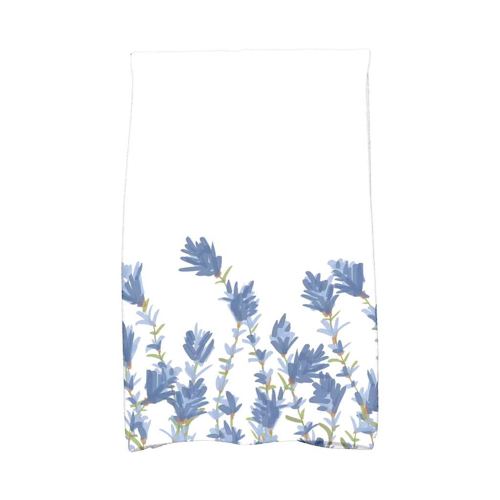 18 x 30-inch Floral Print Hand Towel