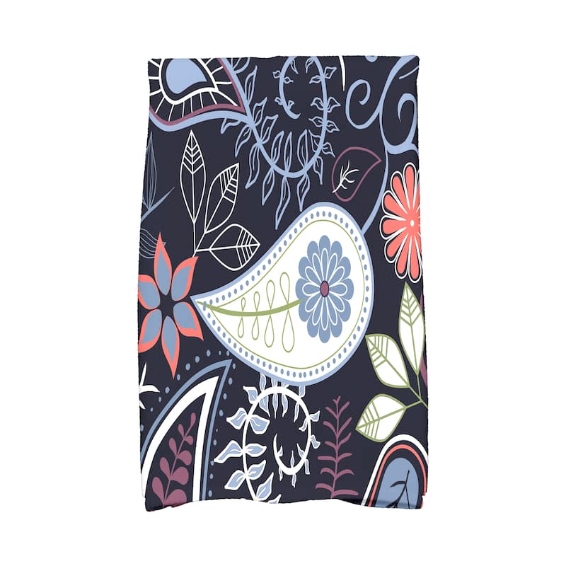 18 x 30-inch Paisley Floral Floral Print Hand Towel