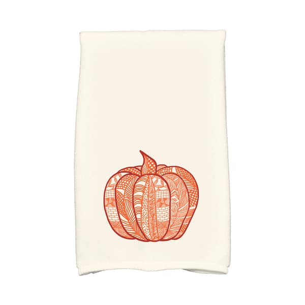 KitchenAid Hand Dish Towel Kitchen Cloth Pumpkin Orange Green Fall