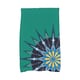 preview thumbnail 3 of 3, 18 x 30-inch Sailor's Delight Geometric Print Hand Towel Green
