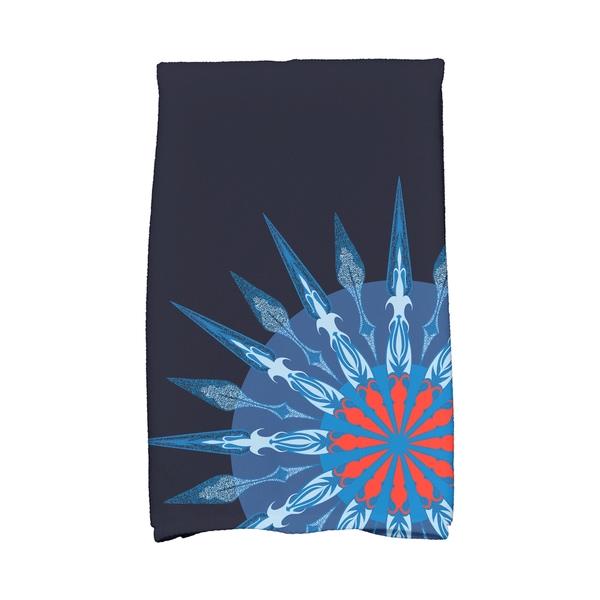 16 X 25-inch Sailor's Delight Geometric Print Hand Towel