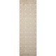 preview thumbnail 44 of 110, Nourison Ultima Area Rug Modern & Contemporary - Ivory/Light Grey - 8' Runner - Contains Latex - Runner/Indoor - 2'2" x 7' Runner