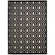 preview thumbnail 92 of 110, Nourison Ultima Area Rug Modern & Contemporary - Ivory/Black - 4' x 6' - Contains Latex - Rectangle - Indoor - 3' 6" x 5' 6"