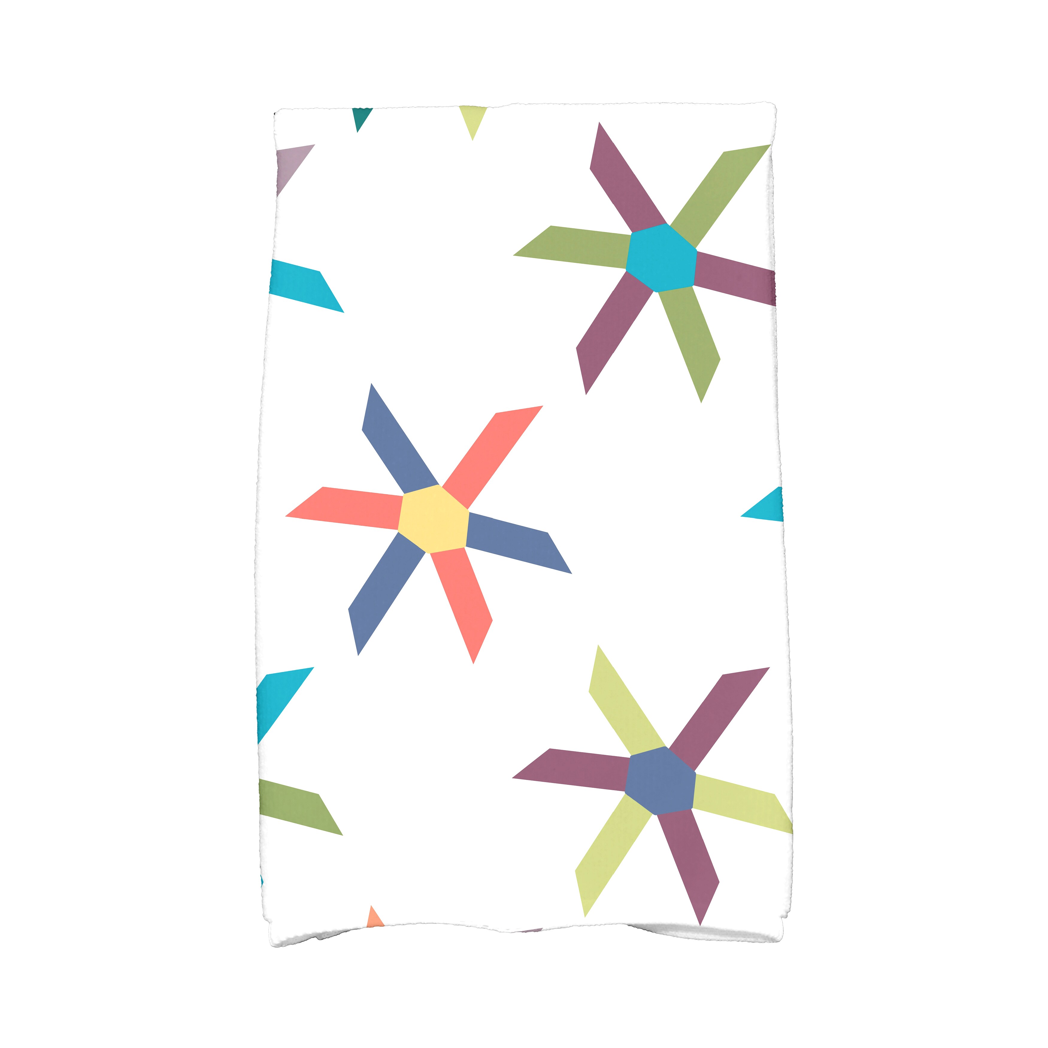 Kitchen Towel with Colorful Pinwheels