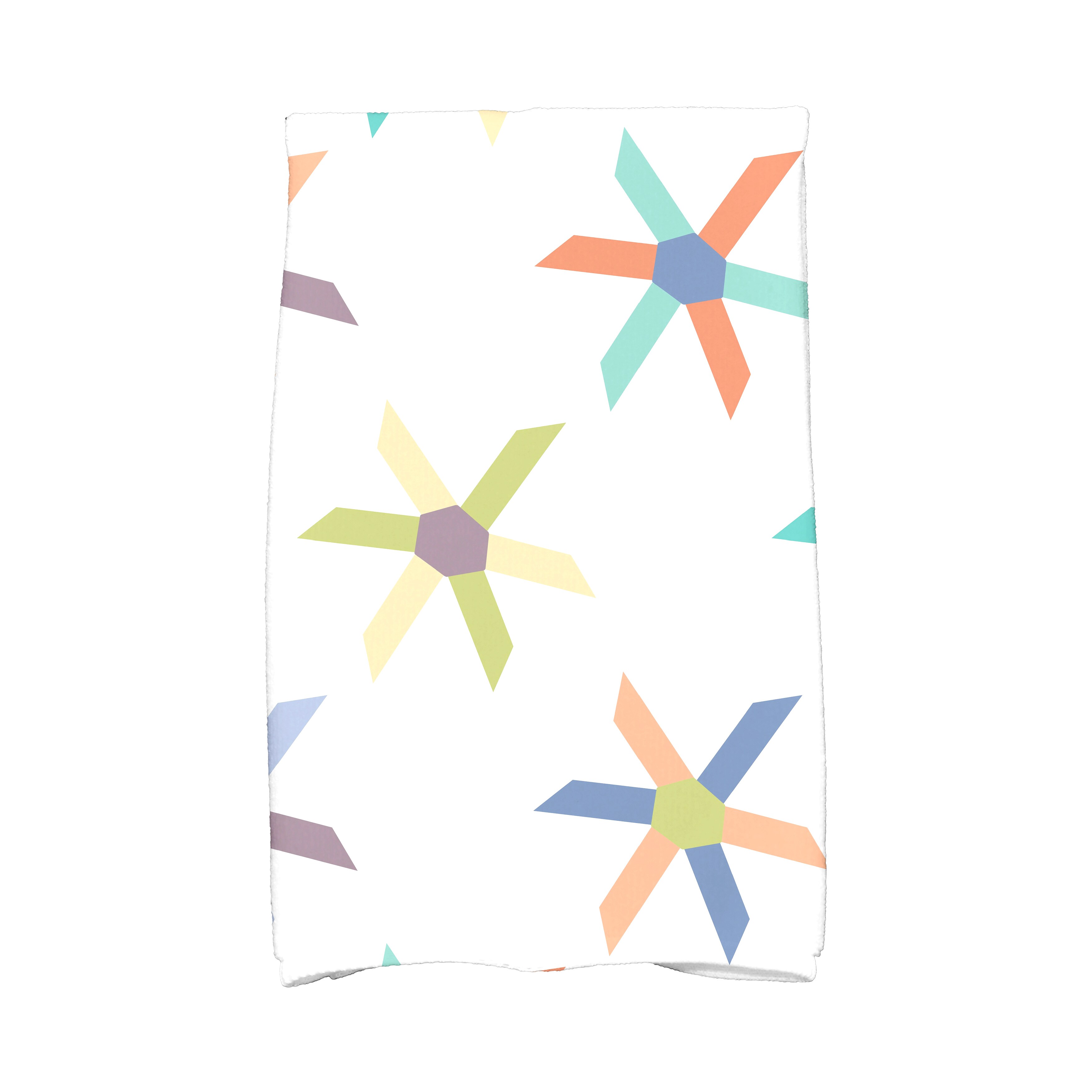 Kitchen Towel with Colorful Pinwheels