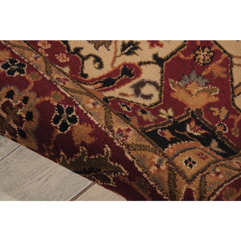 Nourison Paramount Bordered Medallion Area Rug