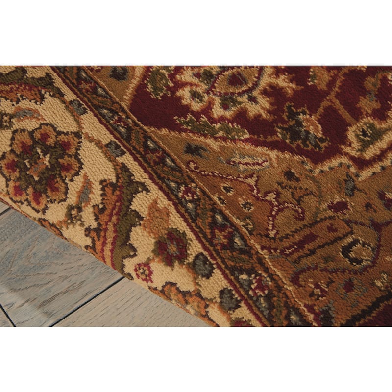 Nourison Paramount Bordered Medallion Area Rug