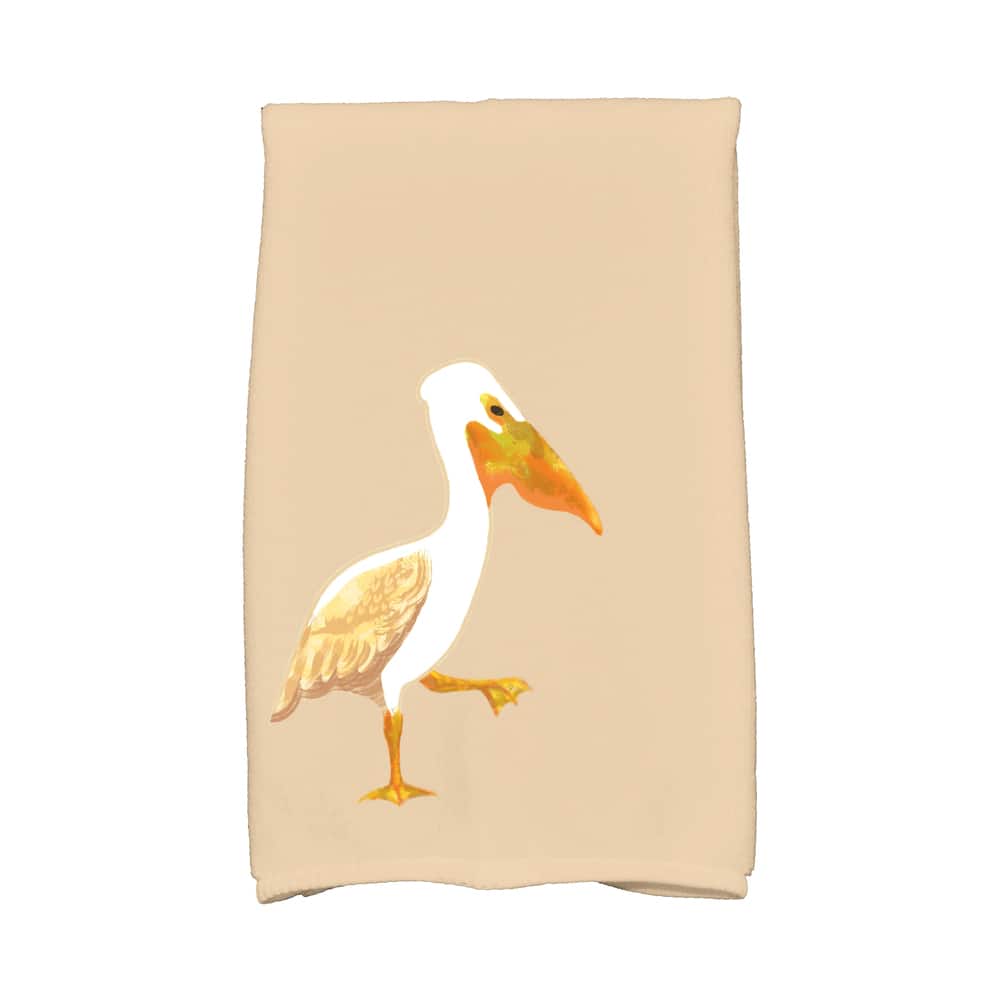 18 x 30-inch, Pelican March, Animal Print Kitchen Towel