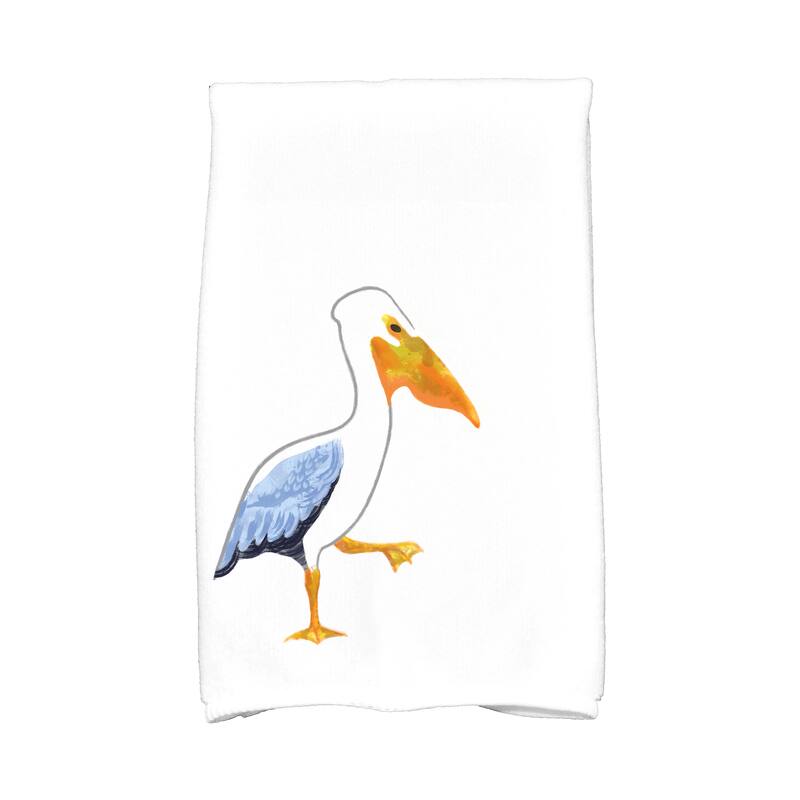 18 x 30-inch, Pelican March, Animal Print Kitchen Towel