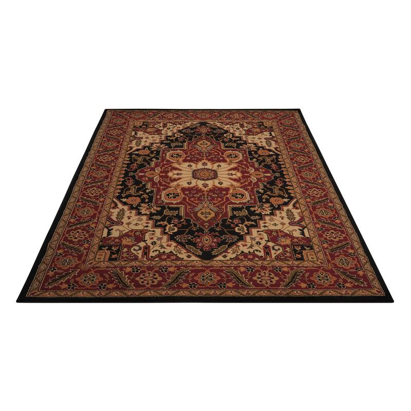 Nourison Paramount Bordered Medallion Area Rug