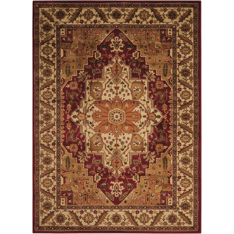 Nourison Paramount Bordered Medallion Area Rug