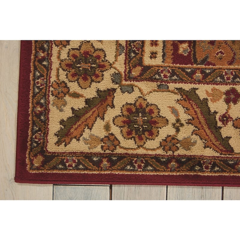 Nourison Paramount Bordered Medallion Area Rug
