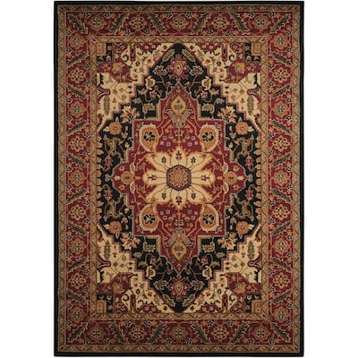 Nourison Paramount Bordered Medallion Area Rug