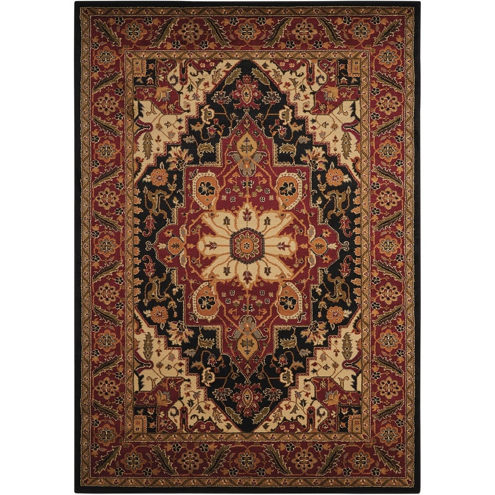 Nourison Paramount Bordered Medallion Area Rug