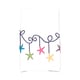 preview thumbnail 1 of 2, 18 x 30-inch, Starfish Ornaments, Holiday Geometric Print Kitchen Towel Multi