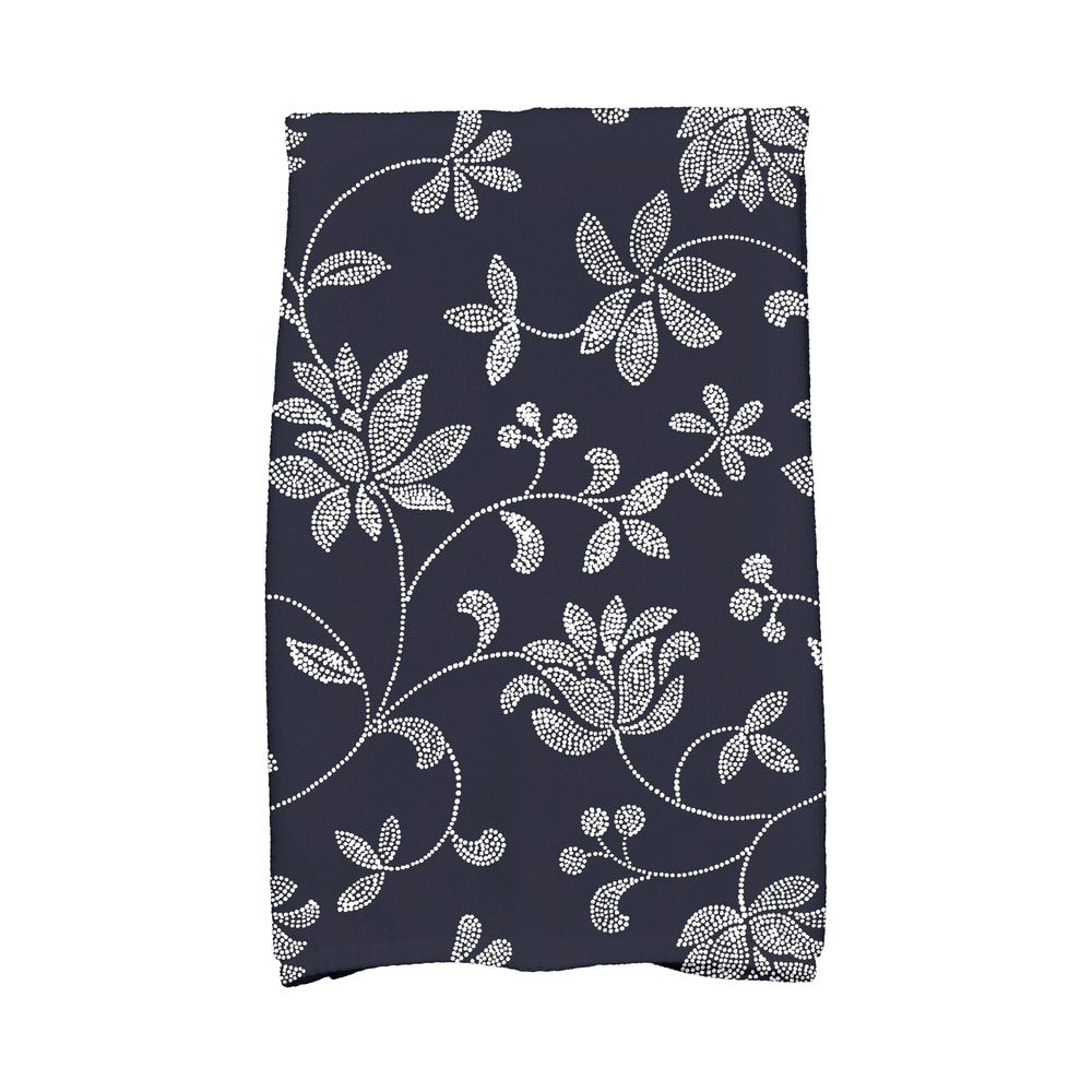 NOQL Blue Flowers Kitchen Towels, Floral Dish Towels, Clouds Kitchen Towels  Decorative Set, Flower Prints Decoration for Home, Cute Hand Towels, Gifts