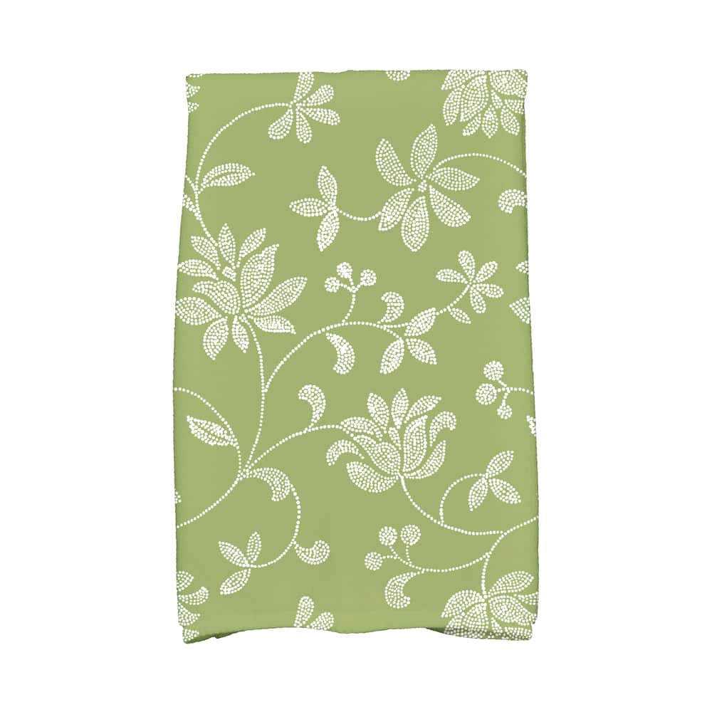 18 x 30-inch, Traditional Floral, Floral Print Kitchen Towel