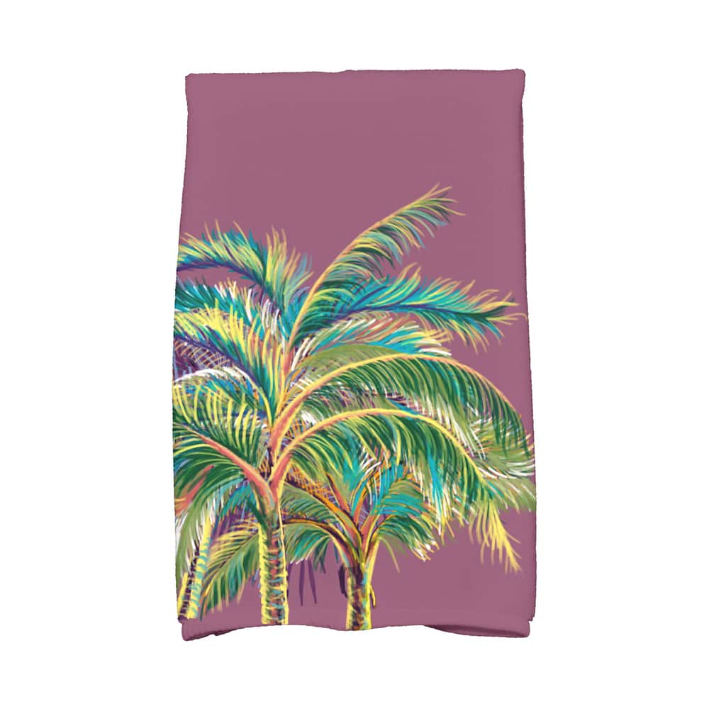 18 x 30-inch, Vacation, Floral Print Kitchen Towel