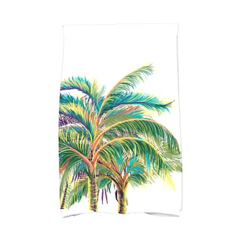 18 x 30-inch, Vacation, Floral Print Kitchen Towel